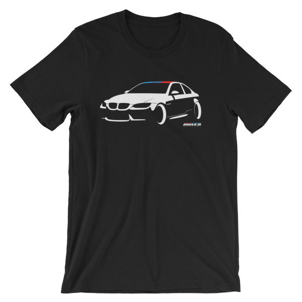AUTOTEES CUSTOM TEXT CAR T-SHIRT FOR BMW E92 M3 COUPE CAR ENTHUSIASTS S 