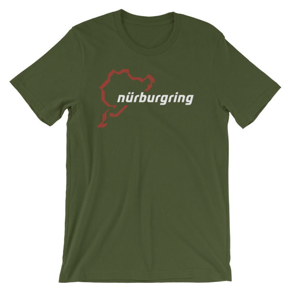 Race Track Outline - Nurburgring t-Shirt