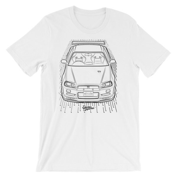 JDM Nissan Skyline GTR R34 t-Shirt