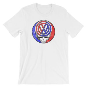 VW Logo Greatful Dead Skull Stealie t-Shirt