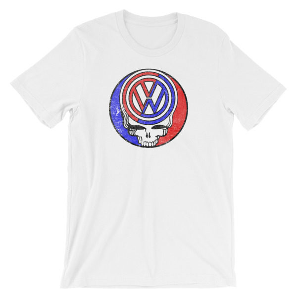 VW Logo Greatful Dead Skull Stealie t-Shirt