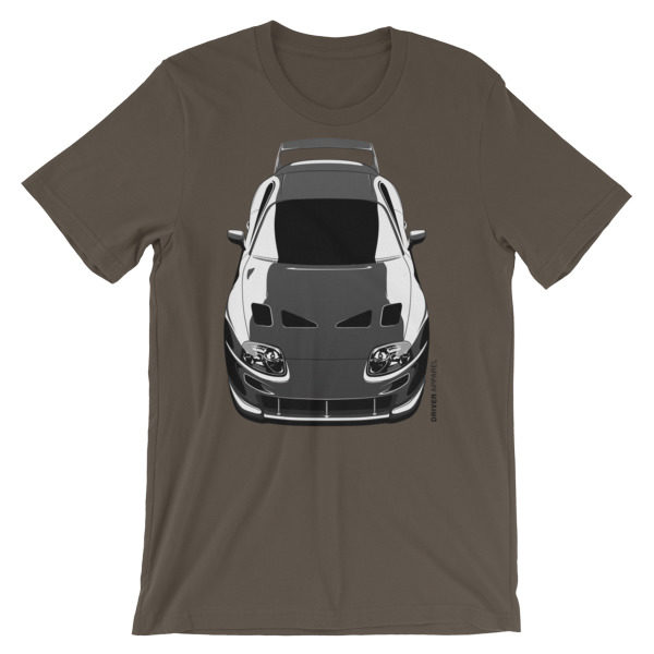 JDM Toyota Supra MKIV 2JZ, Army Brown t-Shirt
