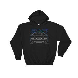 bmw m3 e46 stance front hoodie