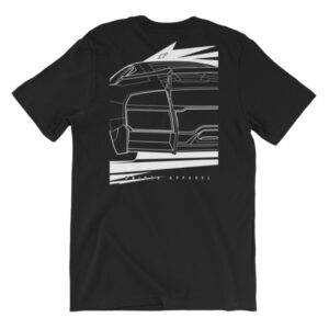 Lamborghini Murcielago LP640 t-Shirt (print on back) - Black