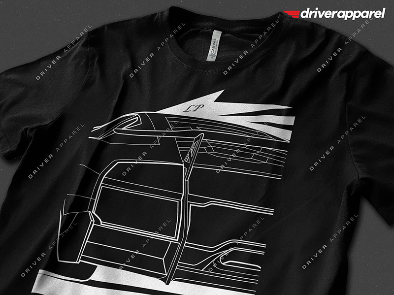 Lamborghini Murcielago LP640 Shirt in Black