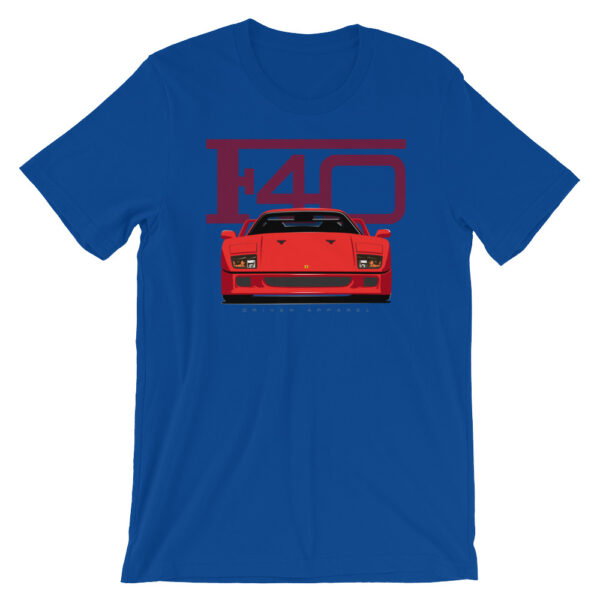 Blue Ferrari F40 Shirt