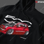 Stanced Fiat 500 Hoodie