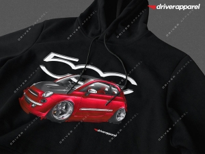 Stanced Fiat 500 Hoodie