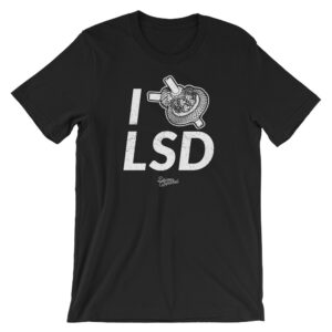 lsd limited slip differential shirt in black