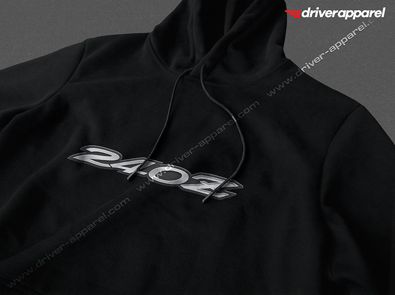 Black S30 Datsun 240Z Emblem Hoodie
