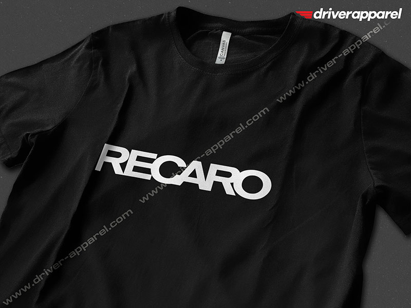 Black Shirt with a Recaro Logo