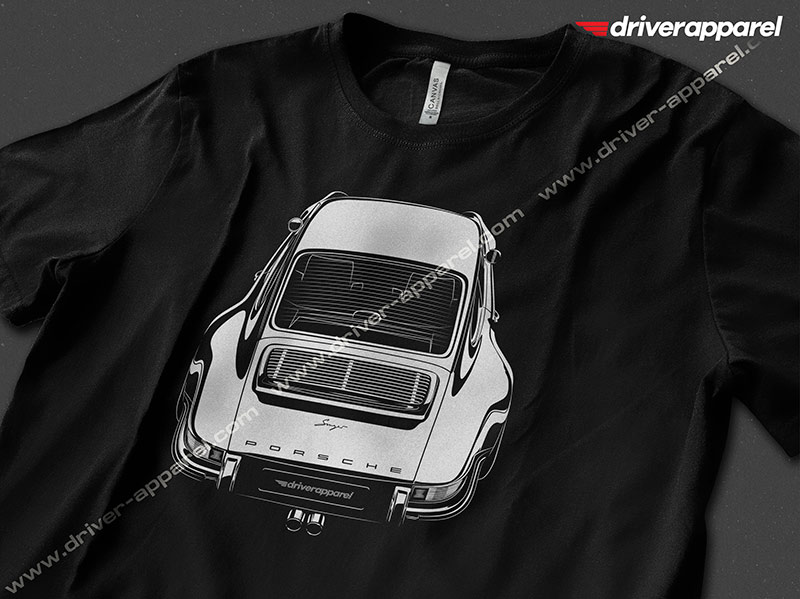 Porsche 911 Singer Shirt in Black