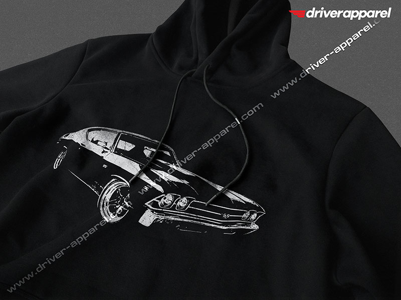 A vintage classic Chevy Chevelle hoodie