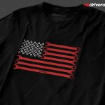 American Flag Wrenches t-Shirt
