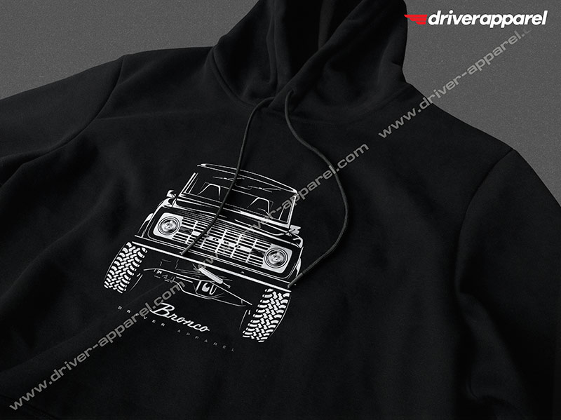 Classic First Generation 1966 Ford Bronco Hoodie