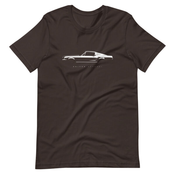 1965 Ford Mustang Shirt - Fastback Silhouette