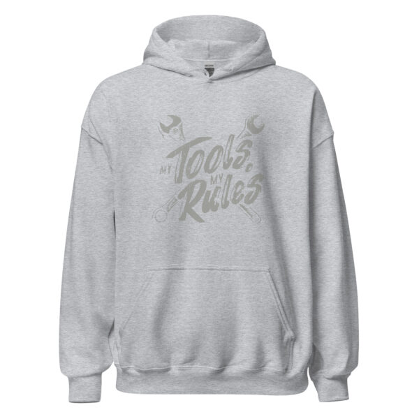 wrenches and nuts my tools my rules automotive enthusiast hoodie