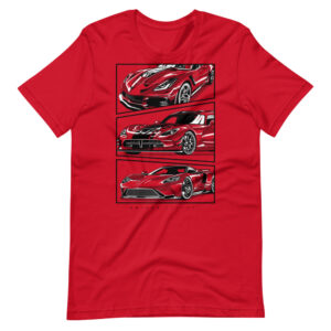 supercar shirt - dodge viper, ford gt, corvette shirts