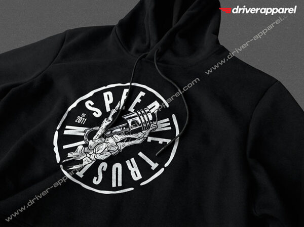 In Speed We Trush Hoodie - Car Hoodies