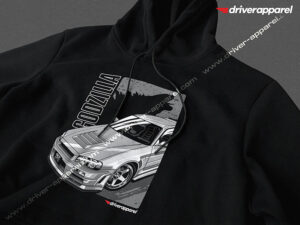 Godzilla R34 Skyline Hoodie