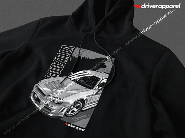 Godzilla R34 Skyline Hoodie